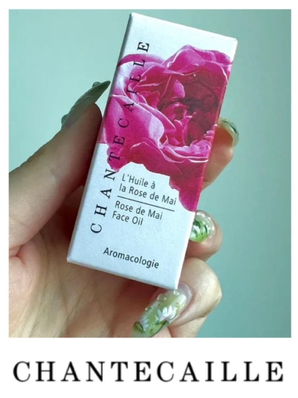 NEW!  Chantecaille Rose de Mai Face Oil in travel-size + 5 samples